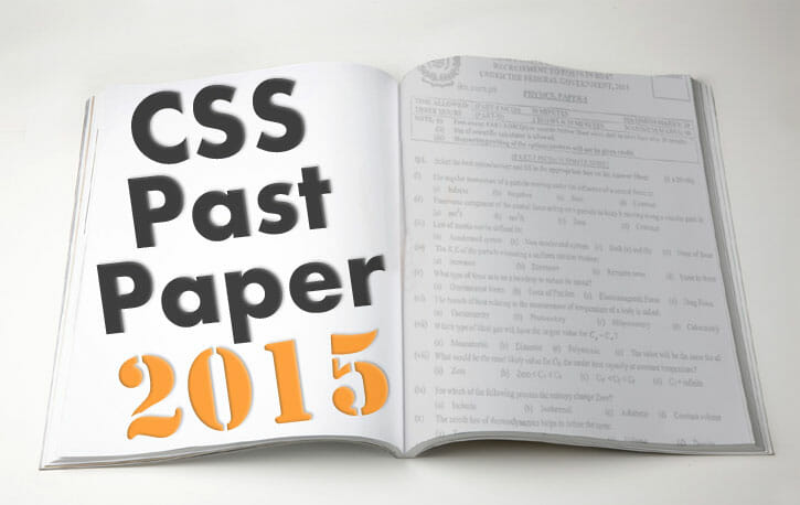 css past papers 2015