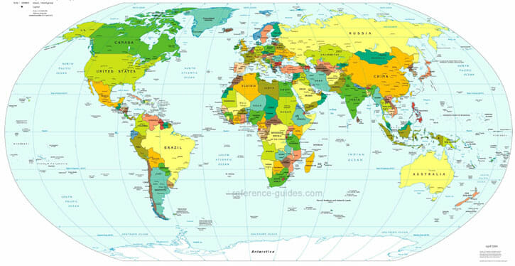 Geography of World Solved MCQs (for CSS, PMS, NTS) GK Paper | (Part-1)