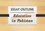 Education in Pakistan (By Mureed Hussain CSP)