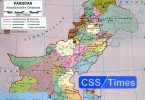 Pakistan Detailed Map with borders