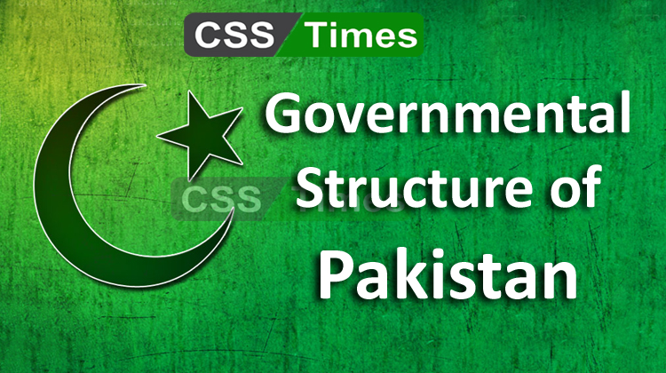 governmental structure of Pakistan