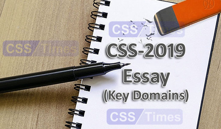 CSS-2019 Essay (Key Domains) by: NICS