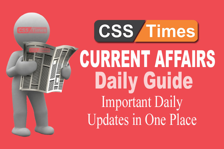 Day by Day Current Affairs (January 01, 2019) | MCQs for CSS, PMS