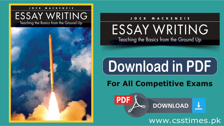 Essay Writing book download in PDF