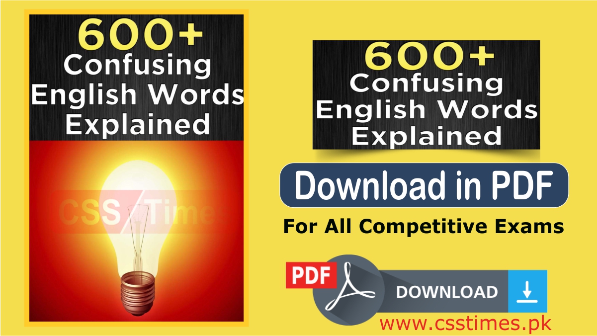 600 confusing english words explained pdf download