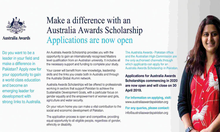 Australia Awards Scholarship For Pakistani Students1