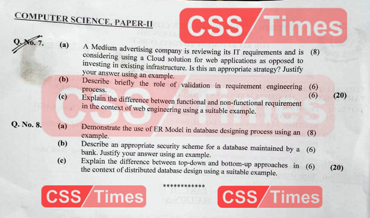 Computer Science Paper - I I page 2