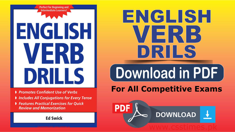 English Verb Drills Download Complete Book in PDF