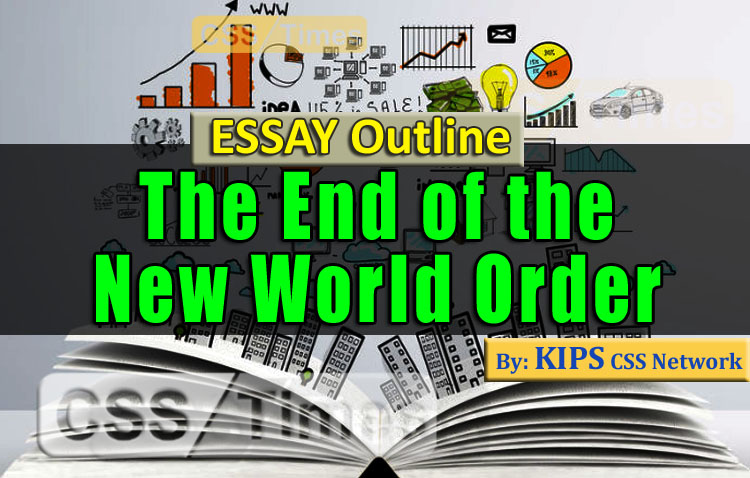 The End of the New World Order