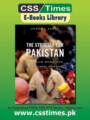 The Struggle for Pakistan | CSS Pakistan Affairs Book Download in PDF