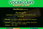 Daily Dawn Vocabulary with Urdu Meaning 10 August 2019 | English Grammar