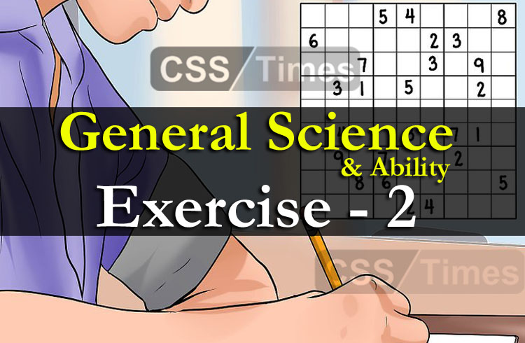 General Science and Ability Exercise
