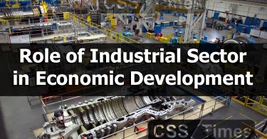 Role of Industrial Sector in Economic Development