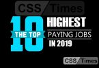 Top 10 Best Paying Jobs in Pakistan 2019