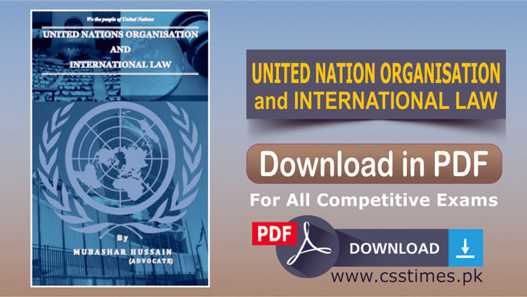 United Nation Organisation and International Law Book in PDF 1