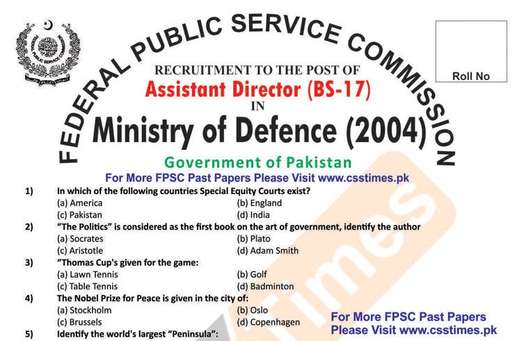 Check Our Complete collection of Ministry of Defence Past Papers [catlist name="Ministry of Defence Past Papers"]