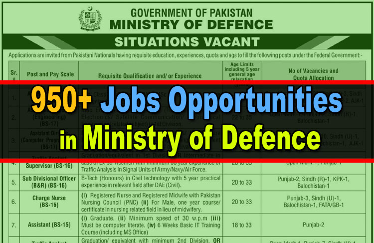 Ministry of Defence Advertisement