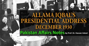 ALLAMA IQBAL ’s Presidential Address December 1930