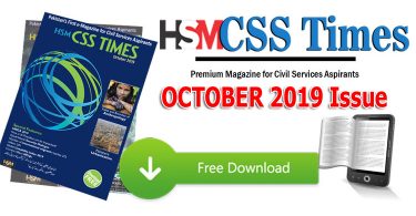 HSM CSS Times October 2019 Download in PDF