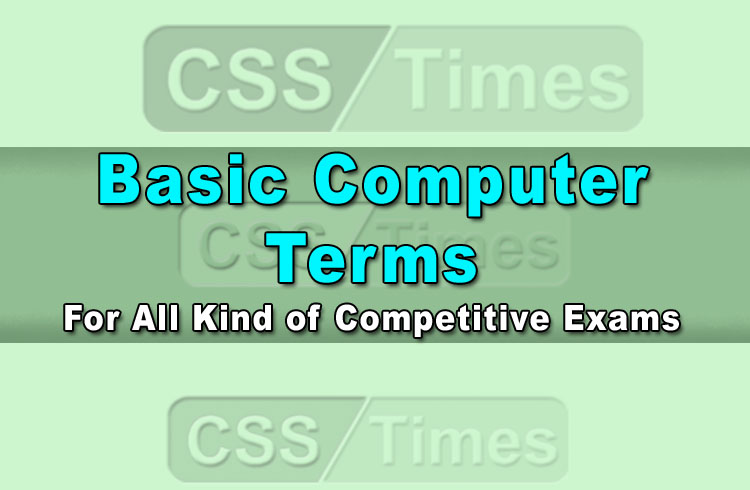 Basic Computer Terms