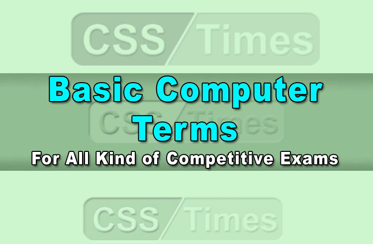 Basic Computer Terms