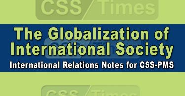 The Globalization of International Society