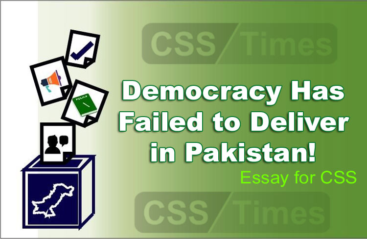 Essay for CSS Democracy