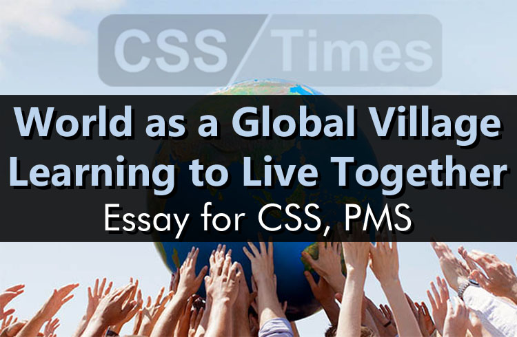 world is moving towards a global village