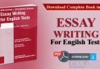 Essay Writing for English Tests | Download Complete Book in PDF