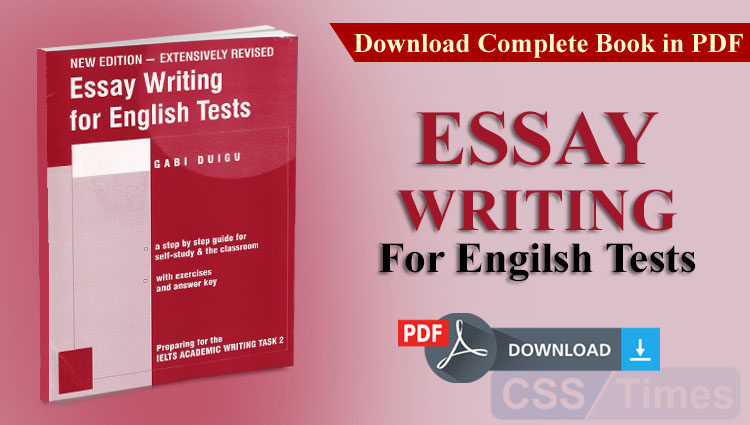 essay writing english tests pdf