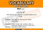 Daily DAWN News Vocabulary with Urdu Meaning (05 May 2020)