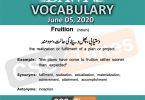 Daily DAWN News Vocabulary with Urdu Meaning (05 June 2020)