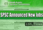 SPSC Announced Jobs