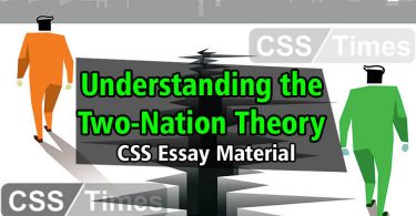 Understanding the Two-Nation Theory | CSS Essay Material