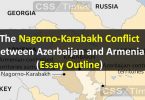The Nagorno-Karabakh Conflict between Azerbaijan and Armenia (Essay Outline)