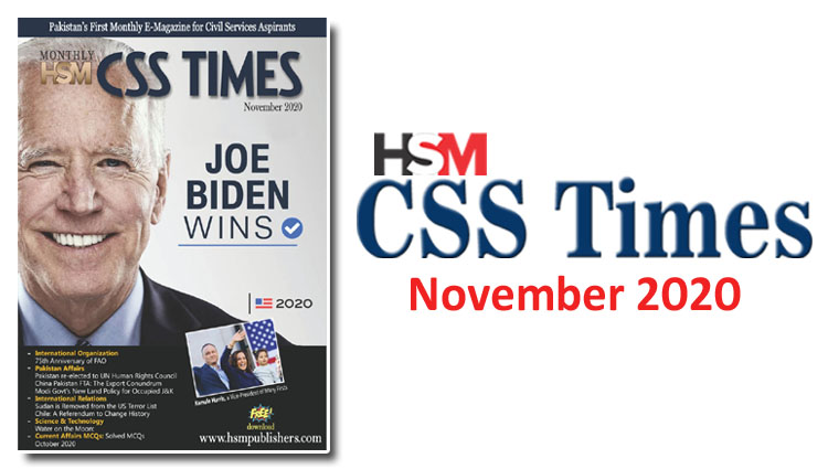 HSM CSS Times (November 2020) E-Magazine | Download in PDF Free