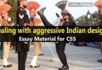 Dealing with aggressive Indian designs | Essay Material for CSS