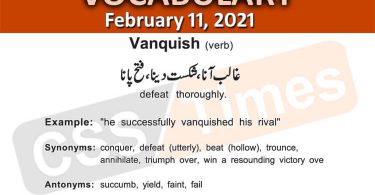 Daily Dawn Vocabulary Archives Page 2 Of 39 Css Times