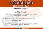 Daily DAWN News Vocabulary with Urdu Meaning (18 February 2021)