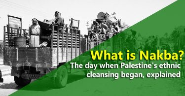 What is Nakba? The day when Palestine's ethnic cleansing began, explained