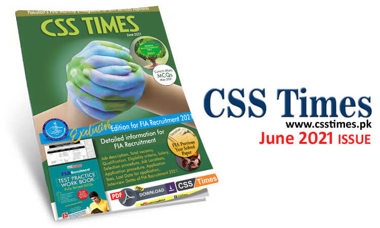 CSS Times (June 2021) E-Magazine | Download in PDF Free