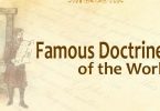 Famous Doctrines of the World