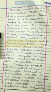 Democracy and Illiteracy Cannot go Together