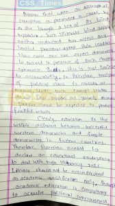 Democracy and Illiteracy Cannot go Together