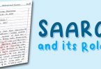 SAARC Handwritten Notes (Download in PDF)