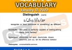 Daily DAWN News Vocabulary with Urdu Meaning (17 January 2022)