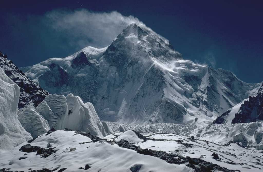 Home to the second highest mountain K2, third highest Tirich Mir and the three highest mountain ranges in the world