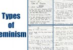 Gender Studies Handwritten Notes (Download in PDF) | Types of Feminism