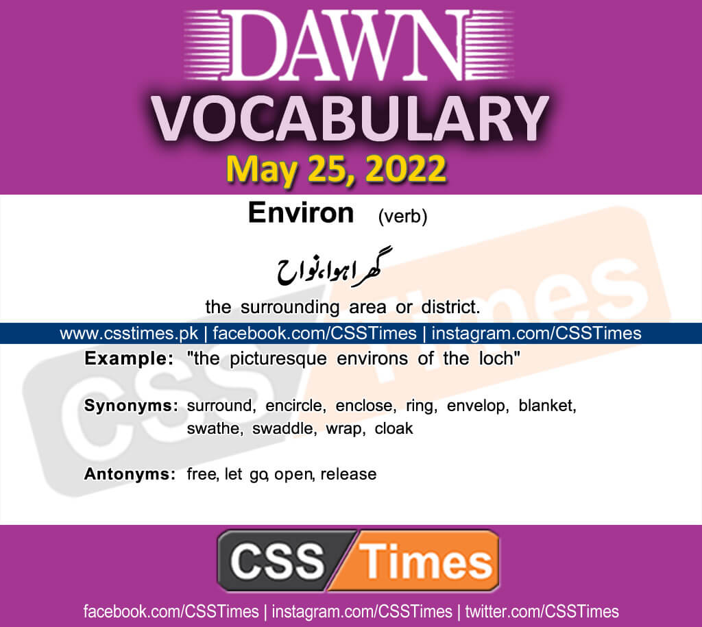 Dawn Vocabulary for CSS