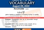 Daily DAWN News Vocabulary with Urdu Meaning (09 August 2022)